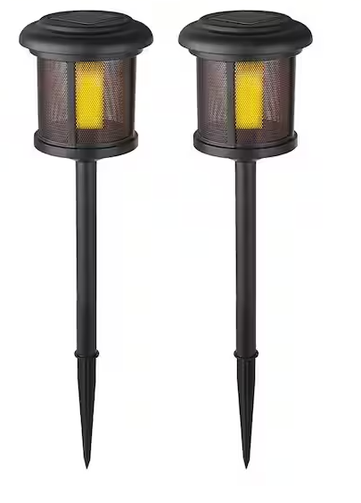 Hampton Bay "Flicker Flame" Pathway Light